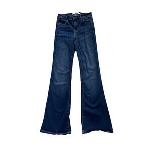 Hidden Denim Womens Medium Wash Flared Jeans 25 (26 x 30)